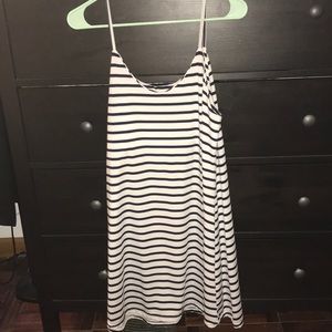 Striped dress size medium